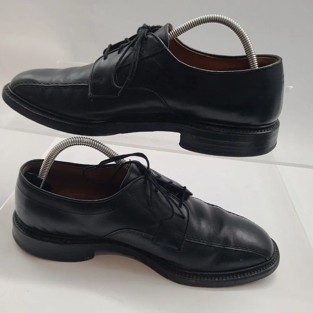 Allen Edmonds HILLCREST Black Leather Shoes‎ US Size 9 D